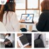 ALOGY Book Cover futrola za Lenovo Tab P11 Pro 2. generacije 11.2" TB132FU / TB132XU, crna + staklo